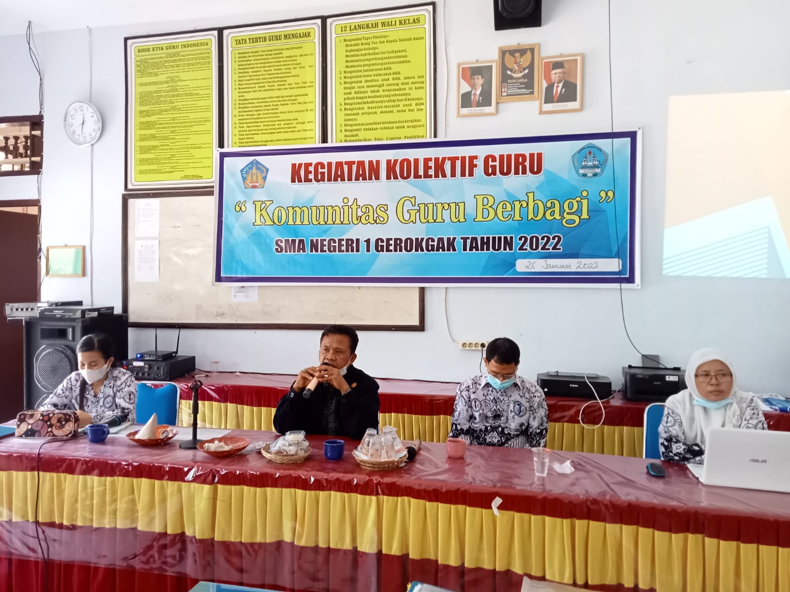 Pembukaan Kegiatan oleh Kepala Sekolah